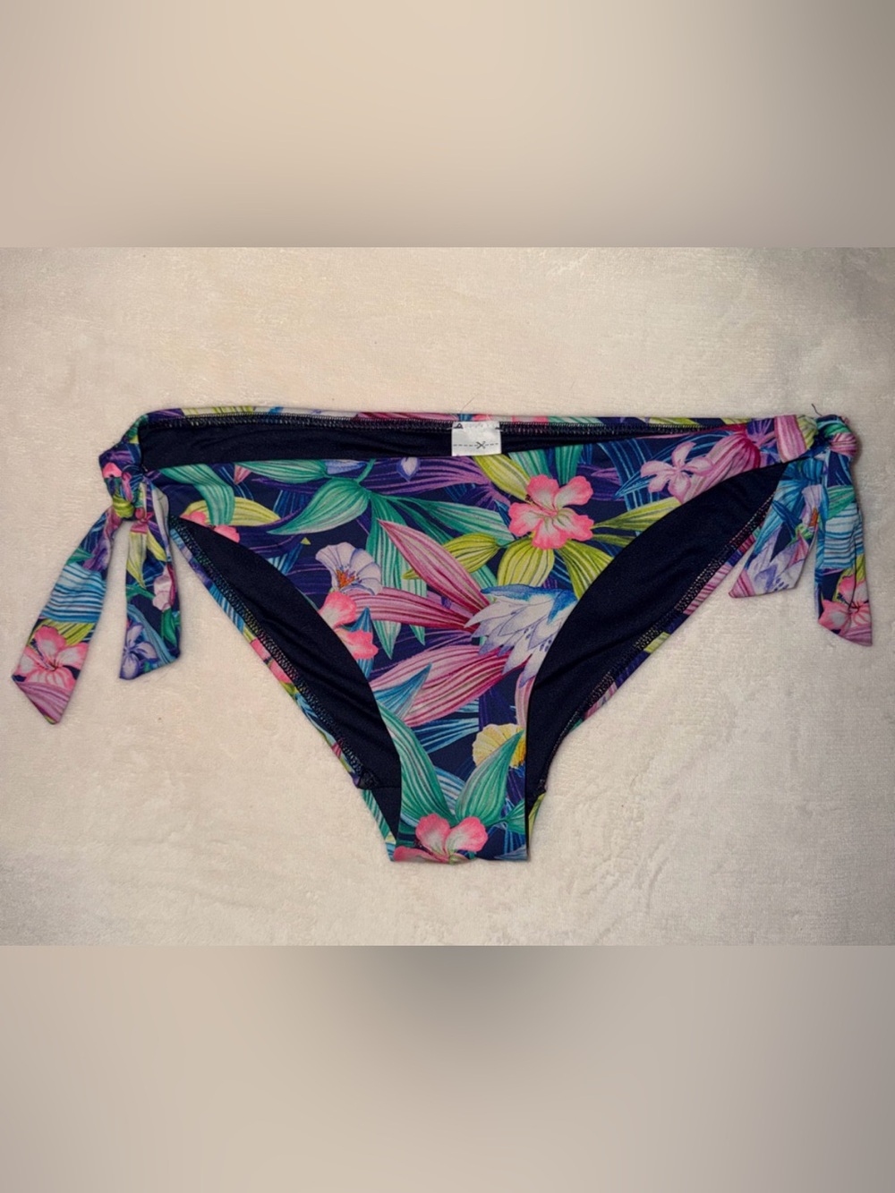 🌺Oysho Tropical Floral Tie-Side Bikini Bottom🌺